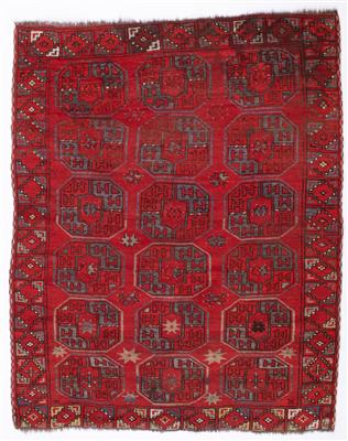 Antiker Ersari Teppich, ca. 180 x 145 cm, Zentralasien, Region Amu Darja, 19. Jahrhundert - Autumn auction