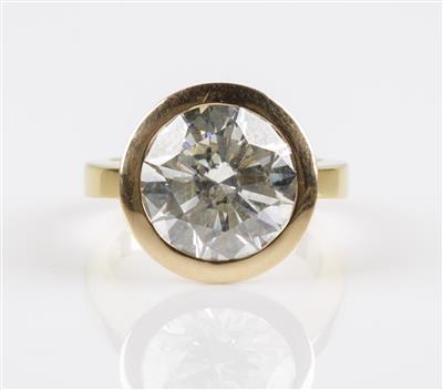 Brillantsolitär 7,08 ct - Frühlingsauktion