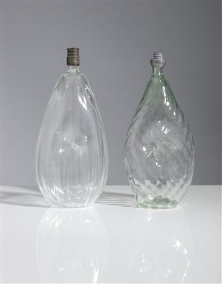 Paar Nabelflaschen, alpenländisch, wohl 18./19. Jahrhundert - Asta di primavera