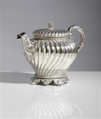 Teekanne, Deutschland, 2. Hälfte 19. Jahrhundert - Frühlingsauktion