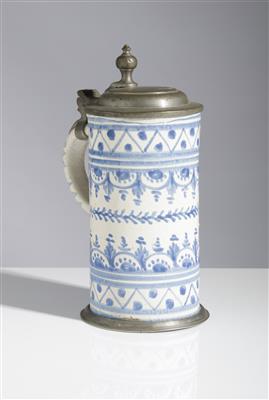 Walzenkrug, Gmunden, "Blaue Periode" um 1730 - Frühlingsauktion