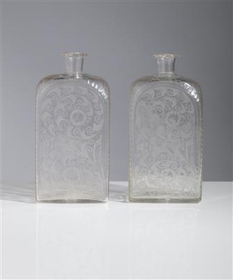 Zwei Flaschen, Alpenländisch, 18. Jahrhundert - Asta di primavera