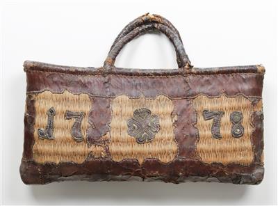 Metzgertasche, Alpenländisch, datiert 1778 - Autumn auction