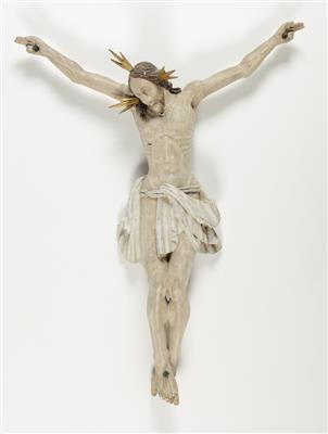 Kruzifix, Alpenländisch, 17./18. Jahrhundert - Asta di primavera