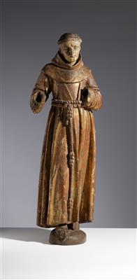 Mönch, wohl Hl. Franz von Assisi, Oberitalien, frühes 17. Jahrhundert - Asta di autunno