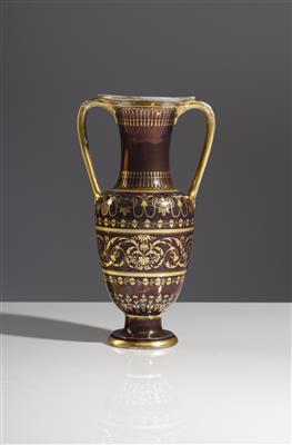 Amphorenvase, Kaiserliche Porzellanmanufaktur, Wien, um 1791 - Asta di primavera