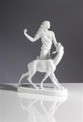 Diana, Entwurf Ferdinand Opitz (1885-1960) um 1934, Porzellanmanufaktur Augarten, Wien, 2. Hälfte 20. Jahrhundert - Spring Auction