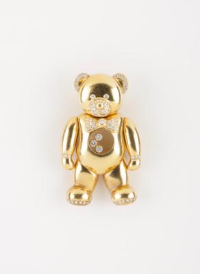 Chopard Anhänger, Teddybär Happy Diamonds, zus. ca. 1,55 ct - Spring auction