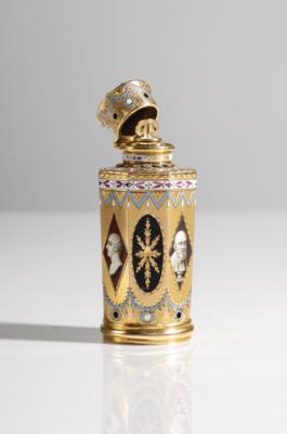 Feiner klassizistischer Gold Flakon, Paris, Mitte 19. Jahrhundert - Fall Auction