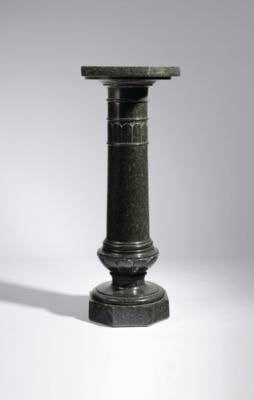 Serpentin Büsten- oder Blumensäule, um 1900 - Podzimní aukce