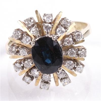 Brillantdamenring zus. ca. 0,35 ct - Kunst, Antiquitäten und Schmuck