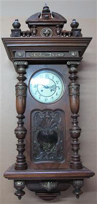 Historismus-Wanduhr, 4. Viertel 19. Jhdt. - Antiques, art and jewellery