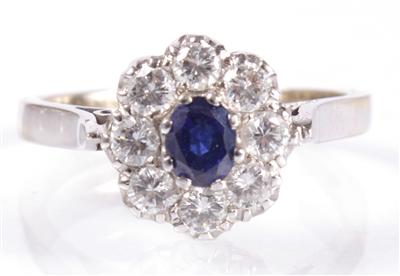 Brillantring, zus. ca. 0,60 ct - Antiques, art and jewellery