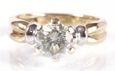 Solitärring ca. 1,55 ct - Antiques, art and jewellery