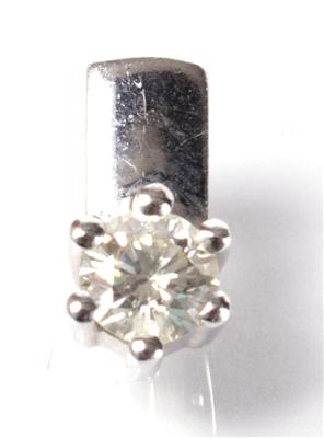 Brillantanhänger ca. 0,50 ct - Um?ní, starožitnosti, šperky