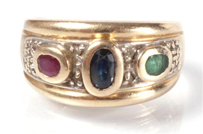 Diamantdamenring - Antiques, art and jewellery