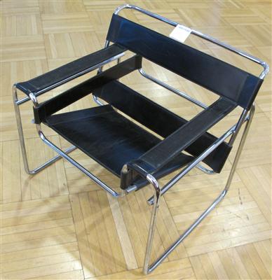 Clubsessel, Design nach Marcel Breuer, ursprünglicher Entwurf 1925 - Kunst, Antiquitäten und Schmuck