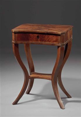 Biedermeier-Nähtisch, Deutsch, 2. Viertel 19. Jhdt. - Kunst, Antiquitäten und Schmuck