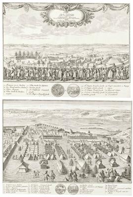 Barocke Artillerie-Schießübungen in Nürnberg 1733 - Um?ní, starožitnosti, šperky