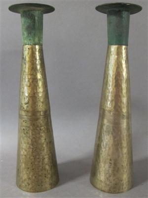 Paar Kerzenhalter, 1. Drittel 20. Jhdt. - Antiques, art and jewellery
