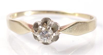 Brillantdamenring ca. 0,15 ct - Antiques, art and jewellery