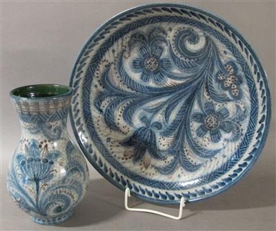 Schale und kleine Vase, Schleiss-Gmunden, 50/60er Jahre - Antiques, art and jewellery