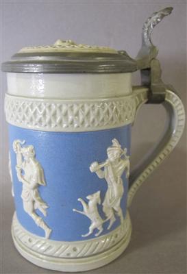 Kleiner Bierkrug, Villeroy  &  Boch/Mettlach um 1900 - Kunst, Antiquitäten und Schmuck