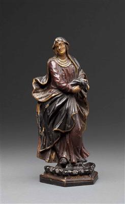 Anbetungsfigur "Hl. Maria", 18. Jhdt. - Arte, antiquariato e gioielli