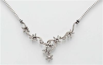 Brillant-Diamantcollier zus. ca. 2,10 ct - Arte, antiquariato e gioielli