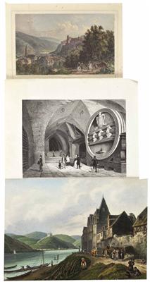 Konvolut von 5 Ansichten von Heidelberg - Antiques, art and jewellery