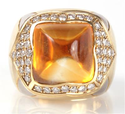 Brillantdamenring zus. ca. 0,80 ct - Antiques, art and jewellery