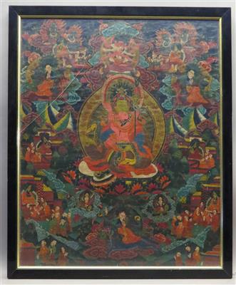 Thangka, Tibet, 19./20. Jhdt. - Um?ní, starožitnosti, šperky