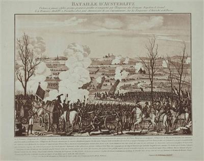 Konvolut von 2 Schlachten gegen die Franzosen 1805 und 1809: a) - Arte, antiquariato e gioielli