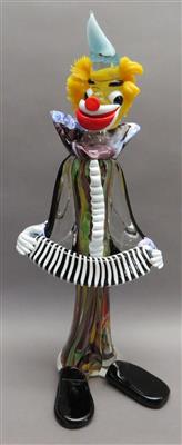 Glasfigur "Clown", Murano 2. Hälfte 20. Jhdt. - Arte, antiquariato e gioielli