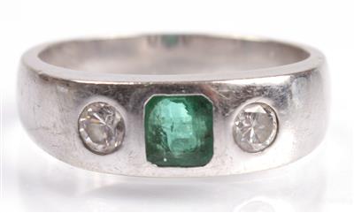 Brillantring zus. ca. 0,30 ct - Antiques, art and jewellery