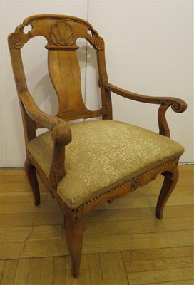 Barock-Armsessel, Deutsch, 2. Hälfte 18. Jhdt. - Kunst, Antiquitäten und Schmuck