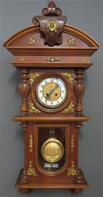 Historismus-Wanduhr um 1880 - Arte, antiquariato e gioielli