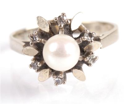 Diamantdamenring - Antiques, art and jewellery