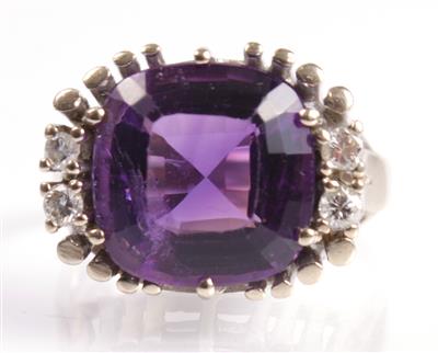 Amethystdamenring - Arte, antiquariato e gioielli