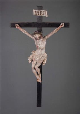 Kruzifix, Alpenländisch, 18. Jhdt. - Antiques, art and jewellery