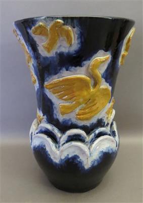 Vase mit Vogelmotiven, St. Peter Graz - Arte, antiquariato e gioielli