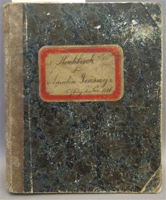 Handgeschriebenes Kochbuch der Amalie GRIESMEJR aus 1886, Salzburg, Sankt Peter Kellerei - Antiques, art and jewellery