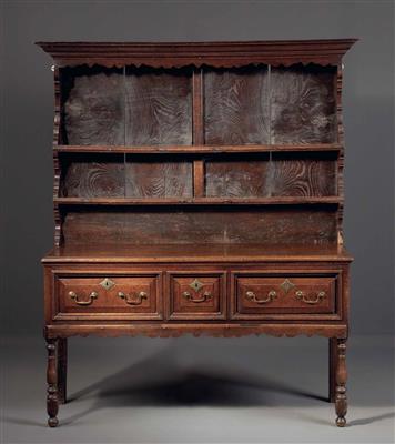 Englisches Cupboard - Dresser, 17./18. Jhdt. - Antiques, art and jewellery