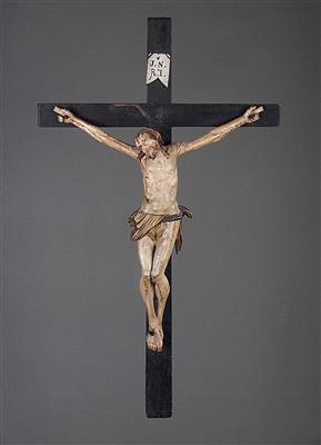 Kruzifix, Alpenländisch, 18. Jhdt. - Umění, starožitnosti, šperky