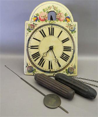 Bäuerliche Wanduhr mit Kuckuck, um 1900 - Kunst, Antiquitäten und Schmuck