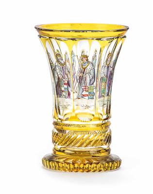 Becher mit 9 Königen die Wappenschilder haltend, - Antiques, art and jewellery