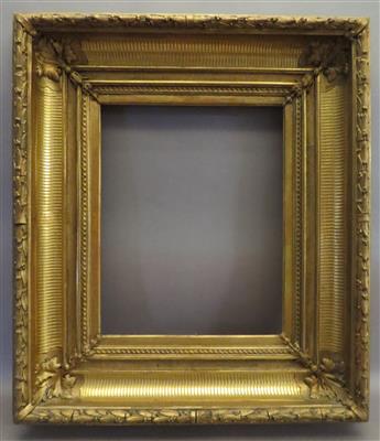 Biedermeier-Stuckrahmen um 1840/50 - Umění, starožitnosti, šperky