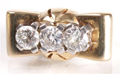 Diamantdamenring - Antiques, art and jewellery