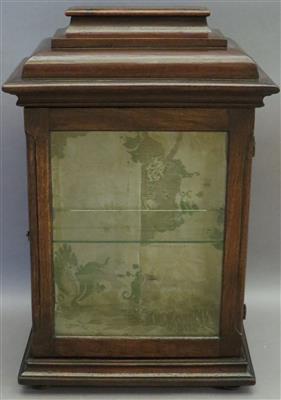 Kleine Tischvitrine - ursprünglicher Stutzuhrenkasten des späten 18. Jhdts. - Arte, antiquariato e gioielli