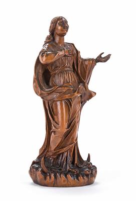Hl. Maria Immaculata, Süddeutsch, 17. Jhdt. - Arte, antiquariato e gioielli